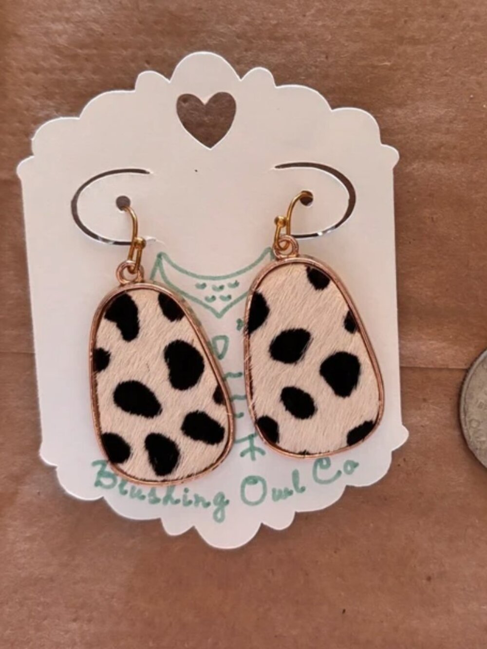 ANIMAL PRINT EARRINGS
